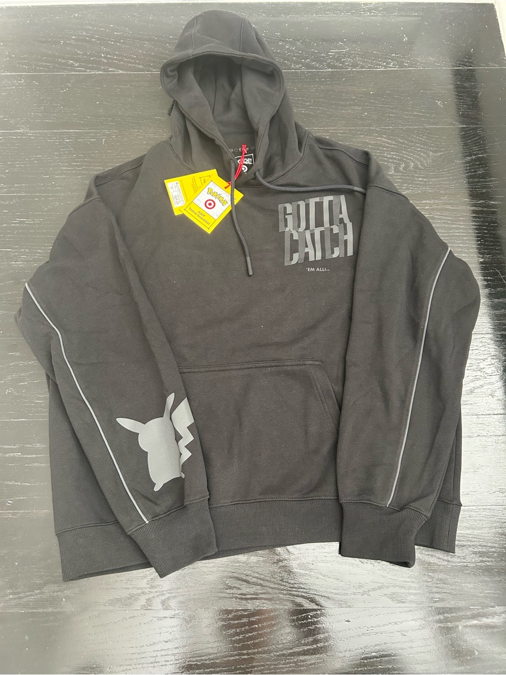 Pokémon x Target - Adult Hooded Sweatshirt Black M
